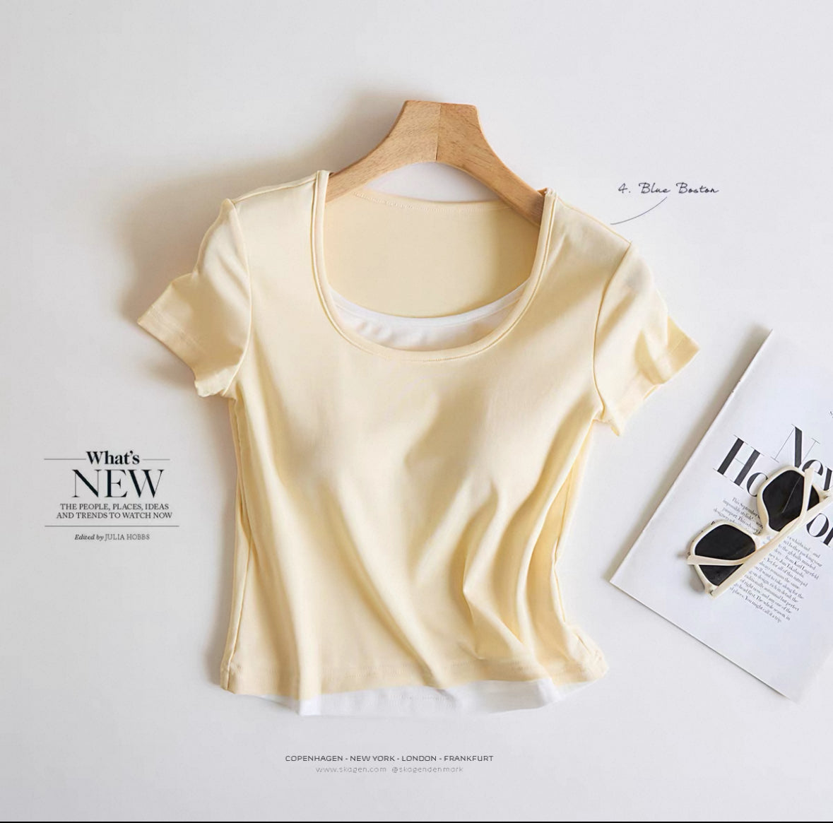 Sydney Built-In Bra T-Shirt